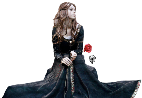 Femme Gothique Rose